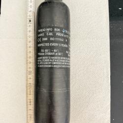 Bouteille carbone haute pression 300 bars