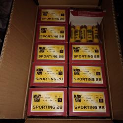 Carton de 250 cartouches cal 20 Mary sporting en 9