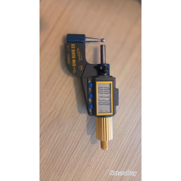 Microm�tre num�rique de pr�cision iGaging EZ DATA MIC IP54 - 0 � 25 mm - �tat neuf