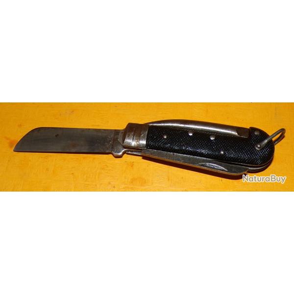 ARMEE ITALIENNE WWII COUTEAU PLIANT DE POCHE ,NUMERO HUIT,  FABRICATION ITALIENNE ,  ETAT� VOIR PHOT