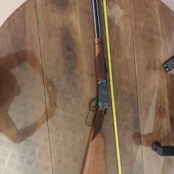 Carabinne winchester 94 big bore calibre 375 win &eacute;tat nickel