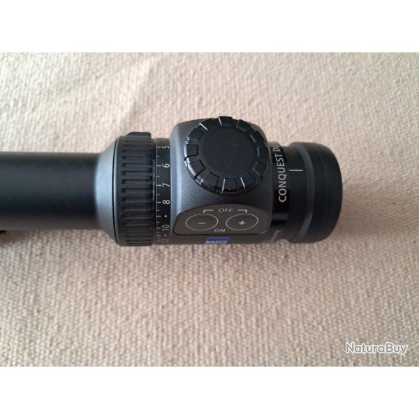 Lunette zeiss conquest 3-12�50 r�ticule lumineux