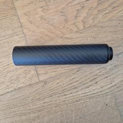 SILENCIEUX A-TEC WAVE 22 LR carbone  filetage M9/0.75