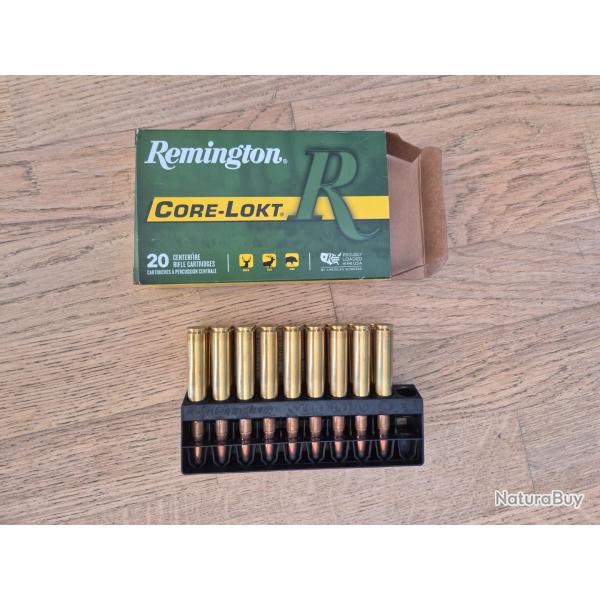 18 Munitions REMINGTON 280 Rem Core-Lokt 165gr - 10.7g x20