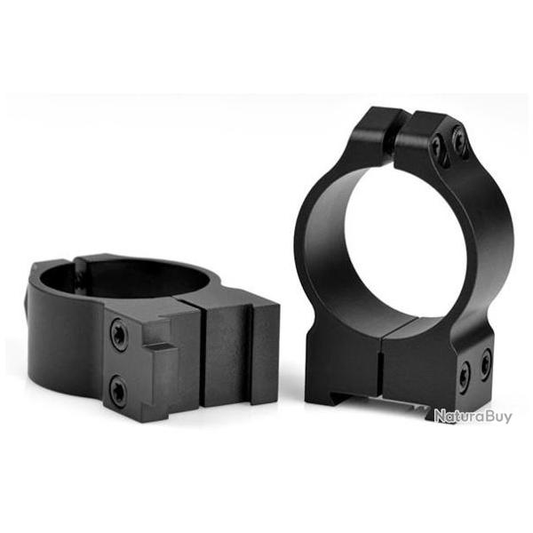Collier de montage Warne Maxima �30 CZ550/CZ557 rail 19 mm BH 11mm