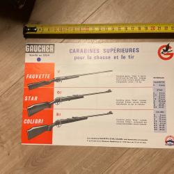 Fiche d'armurier GAUCHER