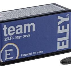 Cartouches 22LR Eley team - bo&icirc;te de 500