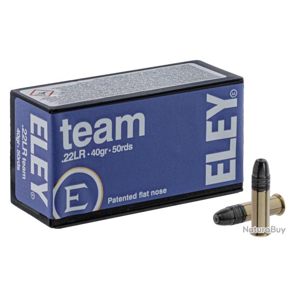 Cartouches 22LR Eley team - bo�te de 500