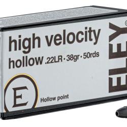 Munitions ELEY High Velocity Hollow Point cal. .22 LR