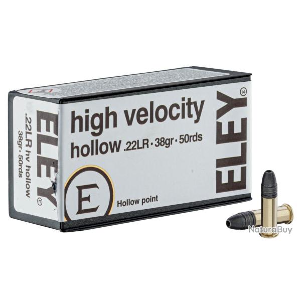 Munitions ELEY High Velocity Hollow Point cal. .22 LR