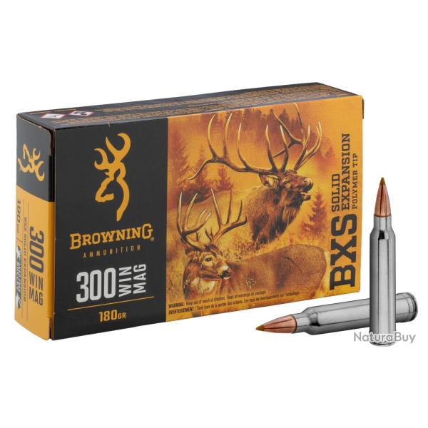 Browning .300 Win. Mag BXS 180 grains / 11,7 g