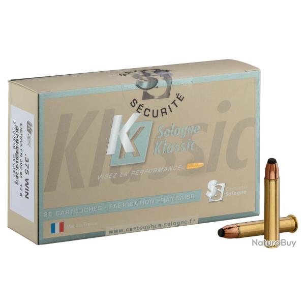 Sologne .375 Win Sierra Pro Hunter JSP Flat Point 200 gr / 13 g
