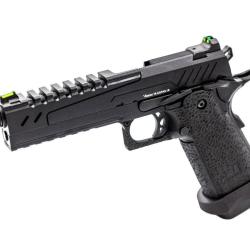 R&eacute;plique GBB gaz Hi-Capa 5.1 SPLIT Noir / Noir 1,0J