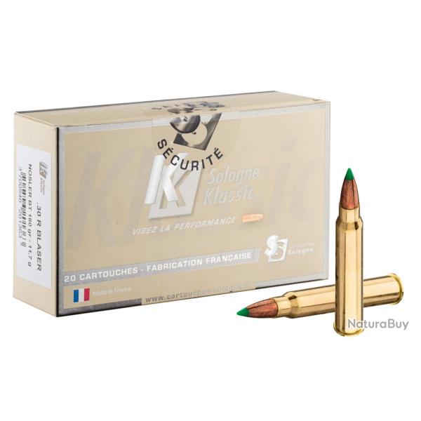 Sologne 30 R Blaser Nosler Ballistic Tip 180 gr / 11,7 g