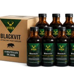 Vitex Blackvit Attractant Sanglier - Carton de 8 bouteilles