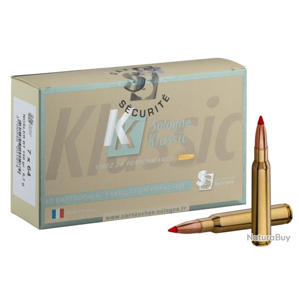 Sologne 7x64 Nosler Ballistic Tip 150 gr / 9,7 g