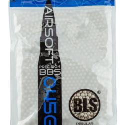 Billes lourdes 0.45g airsoft BLS - Sac de 1 kg - CARTON DE 20 SACHETS DE BILLES BLS STD 1KG - 0.45g