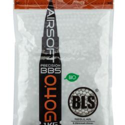 Billes lourdes 0.40g airsoft biod&eacute;gradables BLS BIO - Sac de 1 kg - CARTON 20 SACHETS STD 1KG