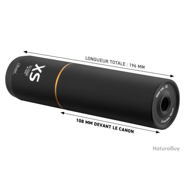 Stalon Venti Silencieux XS-Venti - M15x1 - Max cal. .375 (9.5mm)