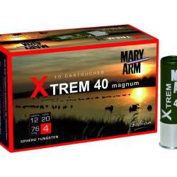Mary Arm Cartouches Xtrem 40 Cal.12/76 - Plomb n&deg;4