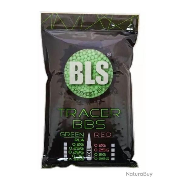 BLS Billes Airsoft Perfect BB Tracer BIO 0,32 g - 0.32g - bio - Carton de 30 sachets
