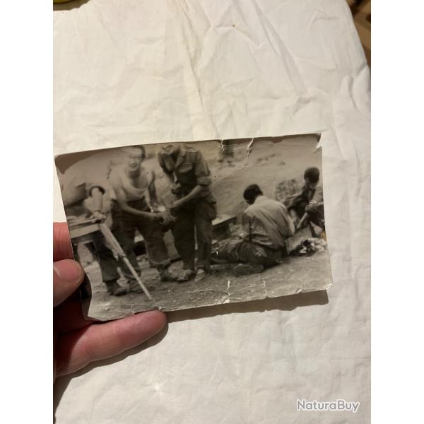 Photo Soldats Fran�ais � Identifier Indochine Alg�rie
