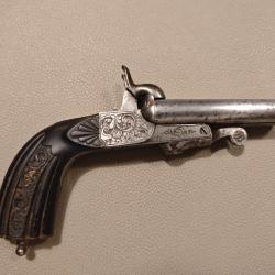 Pistolet juxtapos&eacute; 12mm &agrave; broche Boissy St etienne