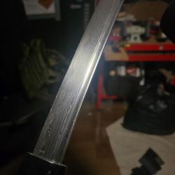 Katana acier damas