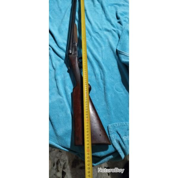 Fusil artisanal juxtapos� 12/70
