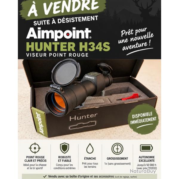 Point rouge Aimpoint H34S