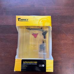 D&eacute;tente "Tymney Triggers" "Alpha Glock 5 red"