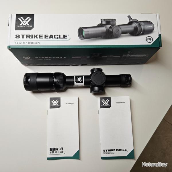 Lunette Vortex Strike Eagle 1-8x24 FFP