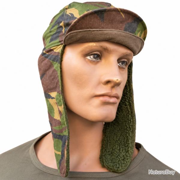 Tour de t�te 56 cm -Casquette Hiver fourr�e avec rabat - Arm�e Hollandaise  4a.