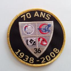 Patch 36&egrave;me Escadron de D&eacute;tection et de Contr&ocirc;le A&eacute;roport&eacute;s - 70 ans