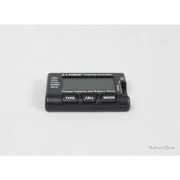 Testeur Batterie Lipo / LiFe / NiMh (Tactical Ops/Jolly)