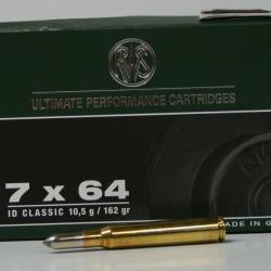 MUNITIONS RWS ID CLASSIC 162GR CAL. 7X64 X20