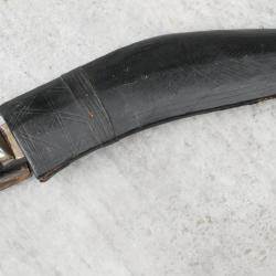 Couteau indien khukuri&nbsp;kukri en bon &eacute;tat avec un petit couteau ref SDD26KUK001