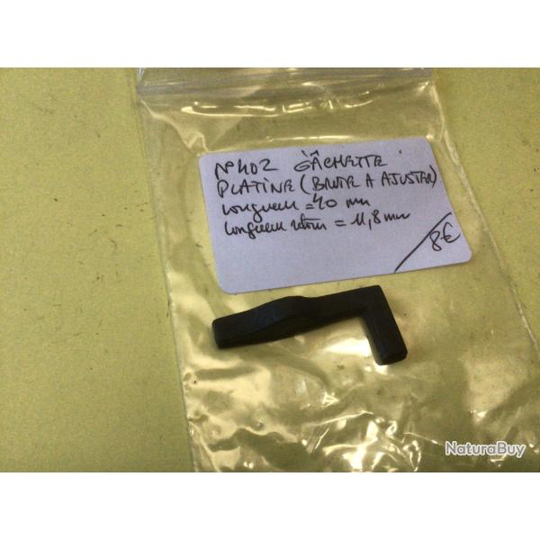 VENDU PAR LE-CUIRASSIER N� 402 DETENTE BRUTE POUR FUSIL DE CHASSE A AJUSTER