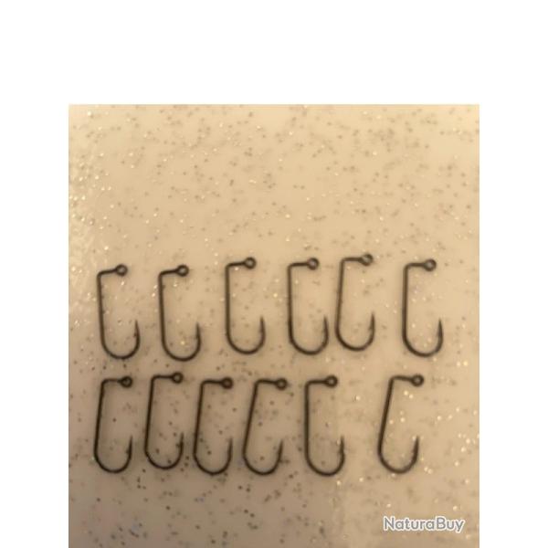 Lot de 12 hame�ons VMC Aberdeen #10 - Jig - Carnassier - Neufs