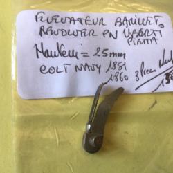 VENDU PAR LE-CUIRASSIER &Eacute;L&Eacute;VATEUR BARILLET  REVOLVER PIETTA UBERTI POUDRE NOIRE