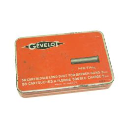 Boite de 50 cartouches   9 mm Flobert GEVELOT