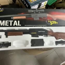 Fusil &agrave; pompe airsoft full m&eacute;tal