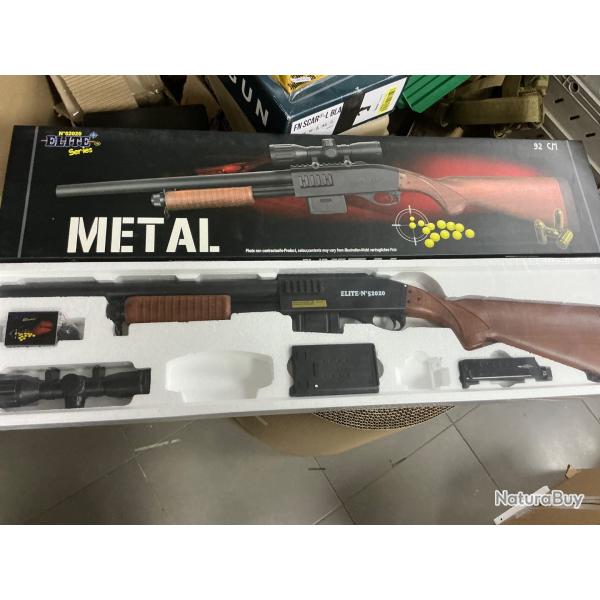 Fusil � pompe airsoft full m�tal
