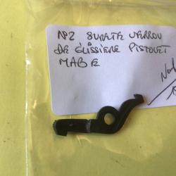 VENDU PAR LE-CUIRASSIER N&deg;2 S&Ucirc;RET&Eacute; VERROU DE GLISSI&Egrave;RE PISTOLET MAB E
