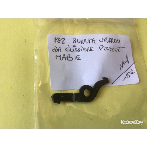 VENDU PAR LE-CUIRASSIER N�2 S�RET� VERROU DE GLISSI�RE PISTOLET MAB E