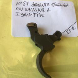 VENDU PAR LE-CUIRASSIER  N&deg;57 DETENTE REVOLVER OU CARABINE &Agrave; IDENTIFIER