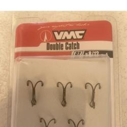 VMC Double Catch BZ - Blister de 5 hame&ccedil;ons - H8/12 - Neufs