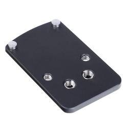 Platine pour montage red dot RMR/SRO/Holosun sur Glock