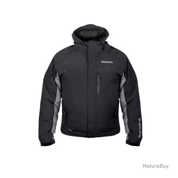 Veste Shimano Rain Jacket Padded Black XXXL