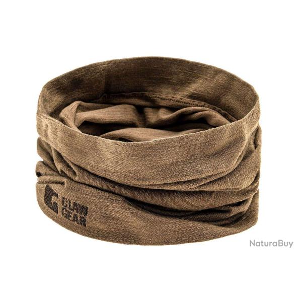 Clawgear Merino Seamless Neck Gaiter Long - Stonegrey Olive / Taille unique